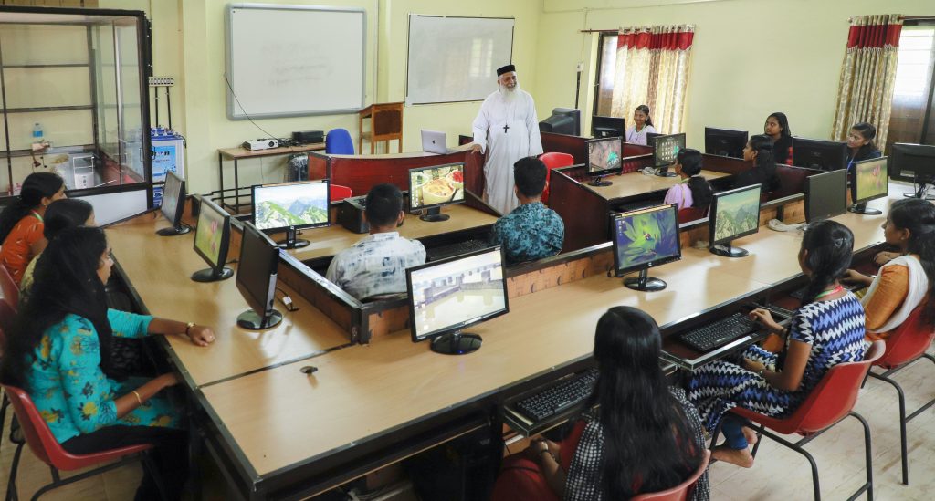 Computer lab : St.Stephen's College